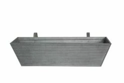 Balkongkasse Crewe - Lengde 60 Cm, Grå -Potteplante Salgsbutikk 2340275 Crewe Balcony Bow 60cm Grey 3