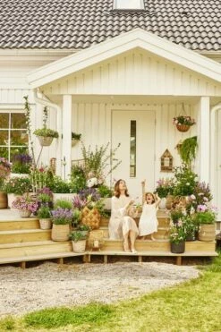 Potte Agnes - Ø24 Cm, Svart -Potteplante Salgsbutikk 2345430 Sahara Pot 37cm Brown 2