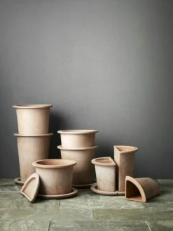 Potte Olea - Ø42 Cm, Terrakotta -Potteplante Salgsbutikk 2358317 70587823583173