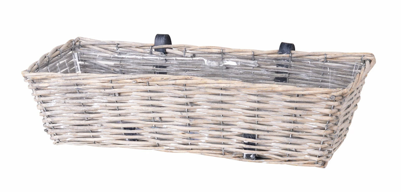 Edith Balkongkasse Med Oppheng - Lengde 61 Cm, Grå 1 Edith Balkongkasse Med Oppheng - Lengde 61 Cm, Grå