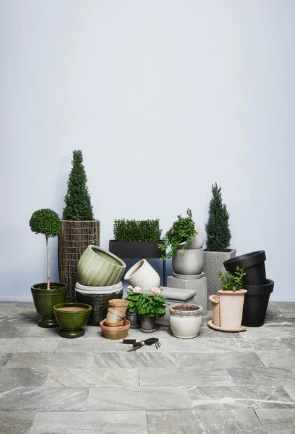 Planteskål Carl - Ø33 Cm, Grønn 2 Planteskål Carl - Ø33 Cm, Grønn - Bilde 2