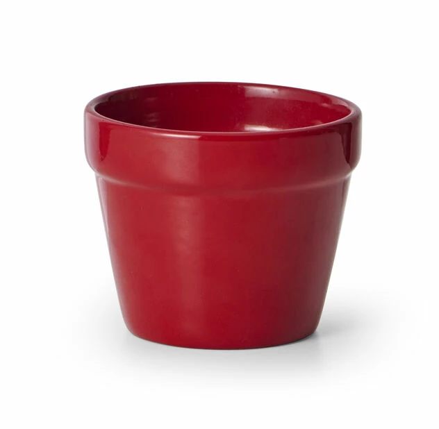Minipotte Lena - Ø7 Cm, Rød 1 Minipotte Lena - Ø7 Cm, Rød