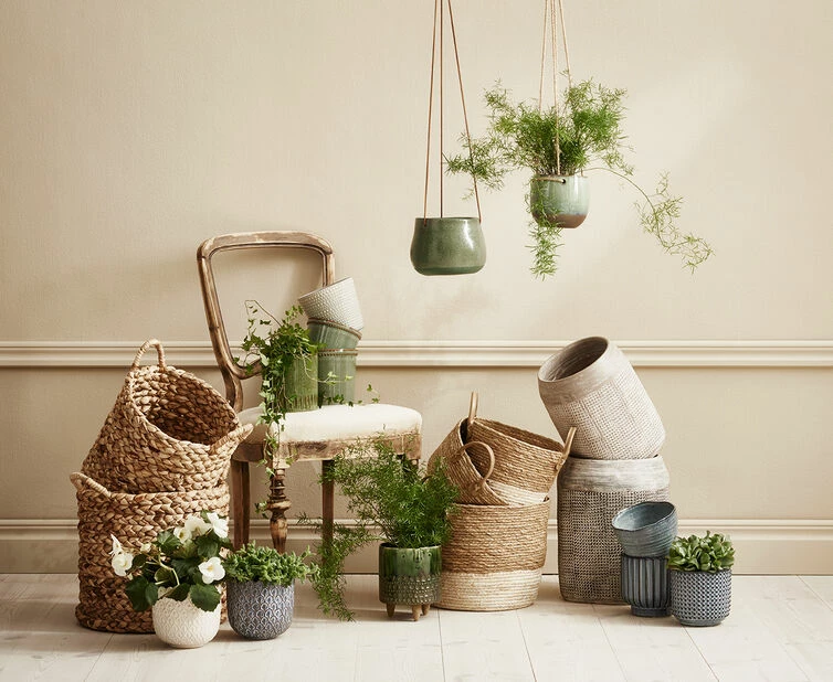 Potte Ebba - Ø14 Cm, Grønn 2 Potte Ebba - Ø14 Cm, Grønn - Bilde 2