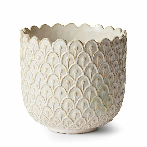 Potte Victoria - Ø15 Cm, Offwhite 1 Potte Victoria - Ø15 Cm, Offwhite