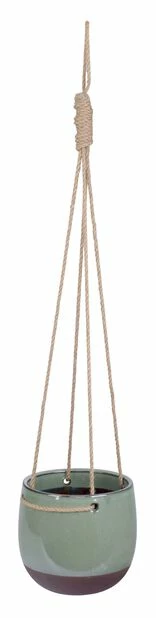 Ampelpotte Alva - Ø19 Cm, Grønn 1 Ampelpotte Alva - Ø19 Cm, Grønn -Potteplante Salgsbutikk 2431034 7058782431034