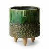 Potte På Ben Wille - Ø15 Cm, Grønn