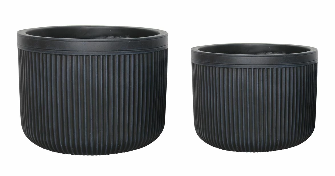 Potte Agnes - Ø30 Cm, Svart 2 Potte Agnes - Ø30 Cm, Svart - Bilde 2