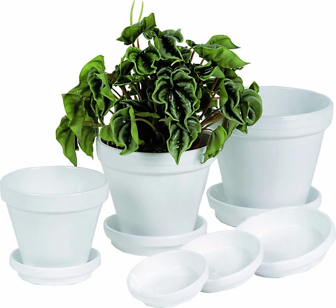 Potte - Ø15 Cm, Hvit 2 Potte - Ø15 Cm, Hvit - Bilde 2