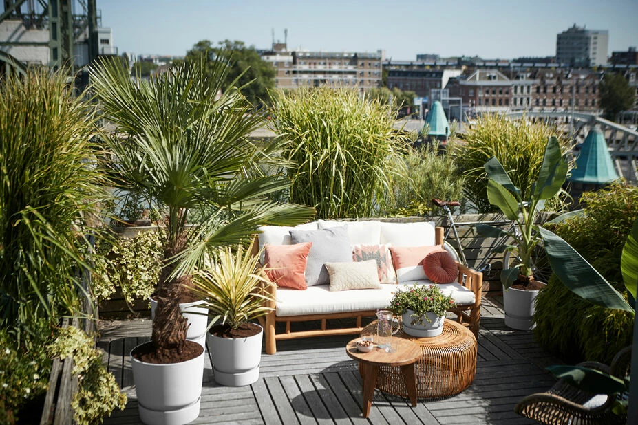 Potte Elho Greenville - Ø40 Cm, Grå 2 Potte Elho Greenville - Ø40 Cm, Grå - Bilde 2