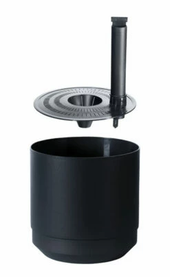 ORTHEX Selvvanningspotte 'Paulina' - Ø30 Cm, Svart