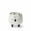 Minipotte Dyr - Ø8,5 Cm, Hvit
