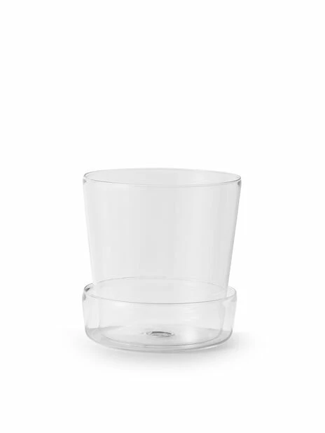 Potte Med Fat Inez. - Ø13 Cm, Transparent 1 Potte Med Fat Inez. - Ø13 Cm, Transparent