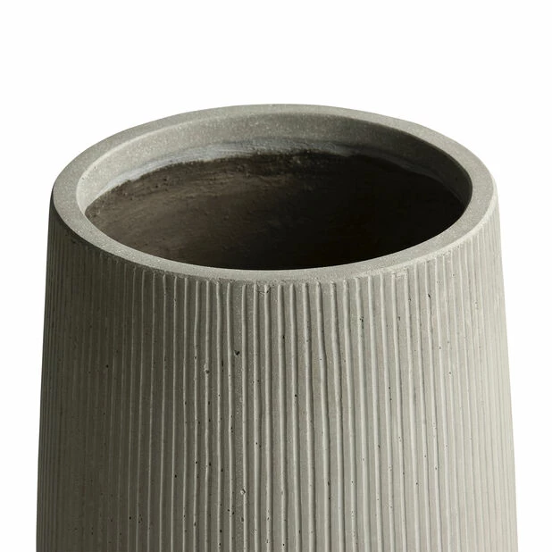 Potte Hanoi - Høyde 46 Cm, Grå 2 Potte Hanoi - Høyde 46 Cm, Grå - Bilde 2