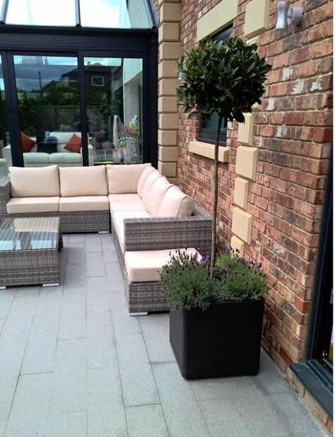 Potte Iqbana Firkantet - Ø32 Cm, Svart 4 Potte Iqbana Firkantet - Ø32 Cm, Svart - Bilde 4