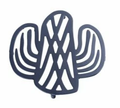 Potteunderlag Kaktus - Ø16 Cm, Svart