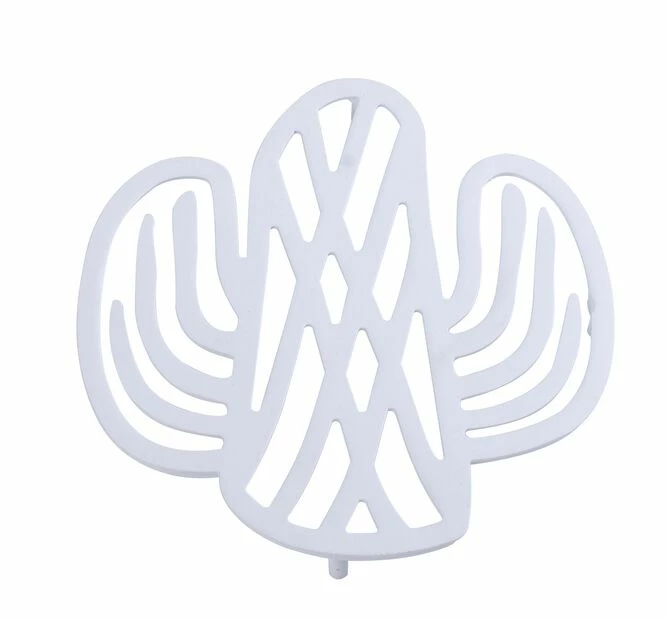 Potteunderlag Kaktus - Ø16 Cm, Hvit 1 Potteunderlag Kaktus - Ø16 Cm, Hvit