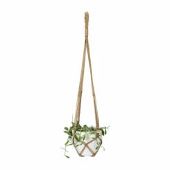 Potte Fia - Ø17,5 Cm, Hvit -Potteplante Salgsbutikk FW Eline jute hanger H90 brown 2411975 2