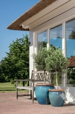 Potte Hayden - Ø36 Cm, Grønn 5 Potte Hayden - Ø36 Cm, Grønn -Potteplante Salgsbutikk Hayden Pot D36 Aqua Green 545612 2