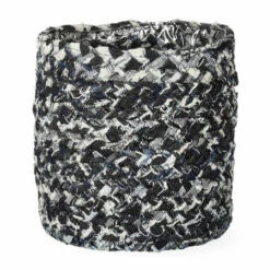 Kurv Jeans - Ø16 Cm, Blå -Potteplante Salgsbutikk Jeans pot D16 blue 545396 1 1